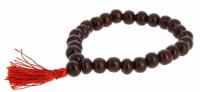 PULSERA MALA MADERA OSCURA