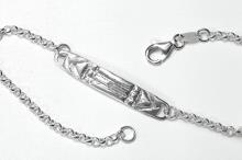PULSERA PLATA ATLANTE 3CM CON CIERRE