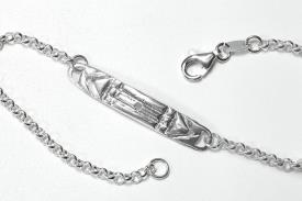 JOYERIA | PULSERA PLATA ATLANTE 3CM CON CIERRE