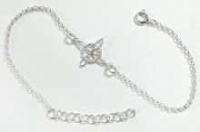 PULSERA PLATA NUDO DE BRUJA