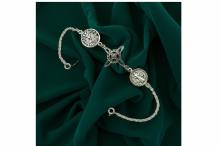 PULSERA PLATA TRIPLE PROTECCION PULSERA PLATA TRIPLE PROTECCION