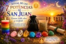 RITUAL DE LAS 7 POTENCIAS DE SAN JUAN