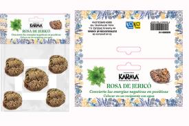 HIERBAS Y ATADITOS | ROSA DE JERICO APROX. 5 CMS. Convierte las energias negativas en positivas.