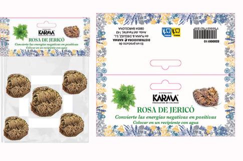 HIERBAS Y ATADITOS | ROSA DE JERICO APROX. 5 CMS. Convierte las energias negativas en positivas.