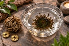 HIERBAS Y ATADITOS | ROSA DE JERICO DE 4 A 5 CM. APROX. Convierte las energias negativas en positivas.