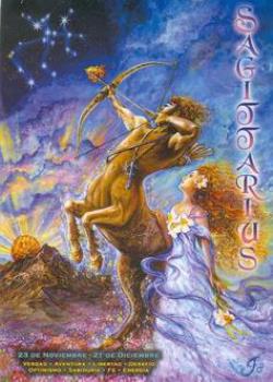 POSTALES Y POSTERS | SAGITARIUS (Lmina doble cara)