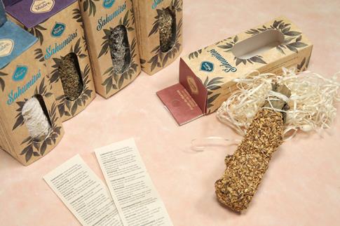 INCIENSOS SAGRADA MADRE | SAHUMITO MIRRA Y PALO SANTO EN CAJA INDIVIDUAL (Armona y limpieza energtica)