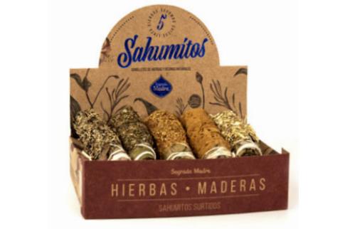 INCIENSOS SAGRADA MADRE | SAHUMITO SURTIDO DE HIERBAS Y MADERAS