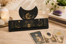 SOPORTE DE CARTAS PARA TIRADAS DE TAROT  24,5 CM. COLOR NEGRO
