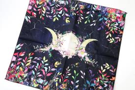 TAPETES | TAPETE / PAUELO FLORAL TRIPLE LUNA 50X50CM