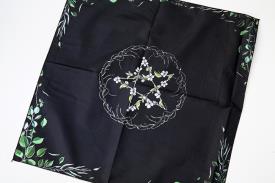TAPETES | TAPETE / PAUELO TETRAGRAMATON FLORAL 50X50CM