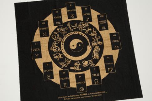TAPETES | TAPETE TAROT 78X78 CM. COLOR NEGRO