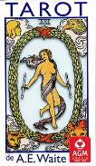 TAROTS A.G.M | TAROT A.E. WAITE STANDARD EDICION AZUL CON LA CRUZ ROSADA (ESPAOL)