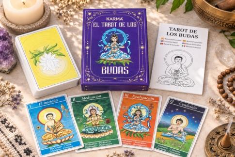 TAROTS Y OTRAS CARTAS | TAROT DE LOS BUDAS (22 ARCANOS): �EL MAZO DE CARTAS CLAVE PARA LECTURAS DE M�XIMA CONEXI�N ESPIRITUAL!