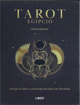 LIBROS DE TAROT Y ORCULOS | TAROT EGIPCIO (Pack Libro + Cartas)