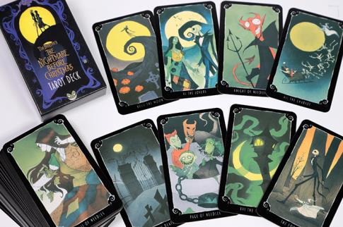 TAROTS Y OTRAS CARTAS | THE NIGHTMARE BEFORE CHRISTMAS TAROT DECK (Edicin limitada en ingls)