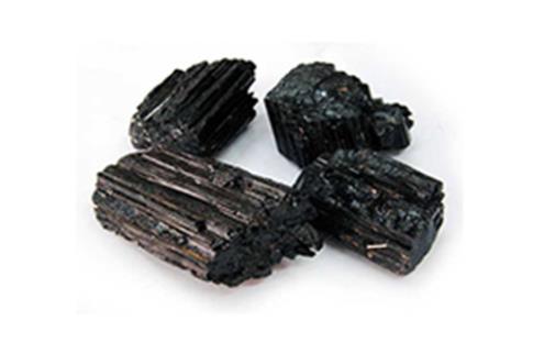 DRUSAS Y OTRAS PIEZAS COLECCIN | TURMALINA NEGRA CRISTALIZADA 6-10 cm.