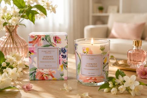 EDICION LIMITADA | VELA AROMATICA FLOR DE JAZMIN
