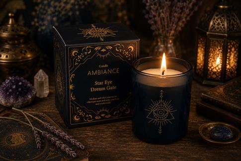 EDICION LIMITADA | VELA AROMATICA PUERTA DE LOS SUE�OS OJO ESTELAR