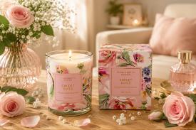 EDICION LIMITADA | VELA AROMATICA ROSA DULCE