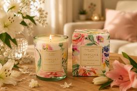 EDICION LIMITADA | VELA AROMATICA VAINILLA Y LIRIO