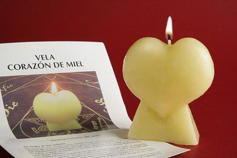 COMODIN | VELA CORAZON DE MIEL (trabajos de union y amor)
