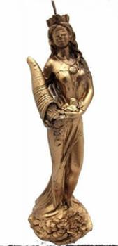 FIGURAS DE CERA | VELA FIGURA DIOSA DE LA FORTUNA 6 X 18 CM.