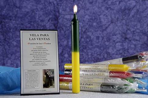 VELAS ORACION | VELA ORACION 4 VENTAS HECHA A MANO. 8 HORAS DURACIN (Para potenciar las ventas de un negocio o particulares)