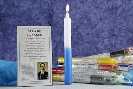 VELAS ORACION | VELA ORACION GREGORIO HERNANDEZ HECHA A MANO. 8 HORAS DURACIN (Para potenciar la salud)