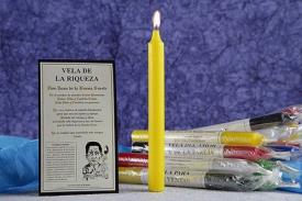 VELAS ORACION | VELA ORACION RIQUEZA D. JUAN DE LA BUENA SUERTE HECHA A MANO. 8 HORAS DURACIN (Para conseguir dinero, riqueza y prosperidad)