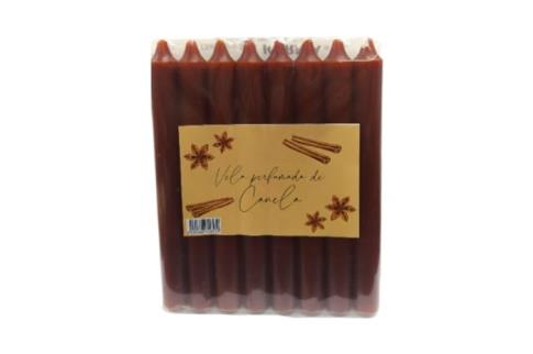 VELAS ARTESANAS | VELA PERFUMADA DE CANELA 18X2CM