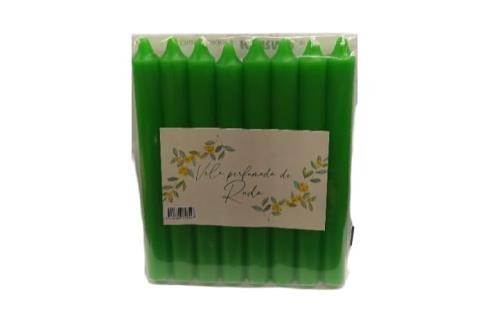 VELAS ARTESANAS | VELA PERFUMADA DE RUDA 18X2CM