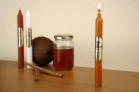 VELAS Y VELONES PERFUMADOS | VELA PERFUMANTE DE CANELA, 20x2 CMS
