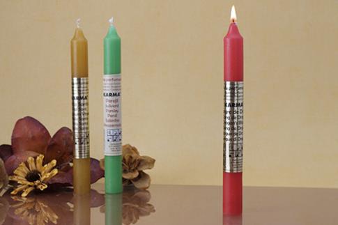 VELAS Y VELONES PERFUMADOS | VELA PERFUMANTE DE SANGRE DE DRAGO, 20x2 CMS