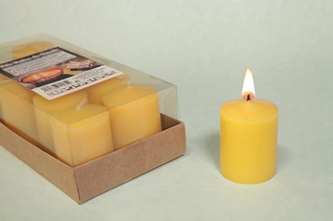 VELAS Y VELONES PERFUMADOS | VELA VOTIVA PERFUMADA CANELA 4x5 CM.
