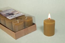 VELAS Y VELONES PERFUMADOS | VELA VOTIVA PERFUMADA PALO SANTO 4x5 CM.