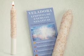 VELAS VELADORA | VELADORA LIMPIEZA DE ENERGIAS NEGATIVAS (Para limpiezas energticas)