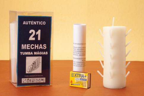 VELONES ESPECIALES | VELON 21 MECHAS BLANCO (TUMBA MAGIAS)