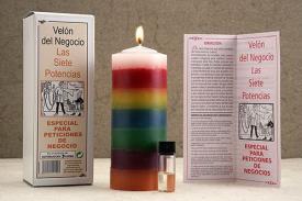 VELONES ESPECIALES | VELON DE LAS 7 POTENCIAS ESPECIAL (Para potenciar la riqueza y prosperidad de un negocio)