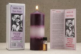 VELONES ESPECIALES | VELON DE SAN ALEJO ESPECIAL (Para alejar malas influencias y enemigos)