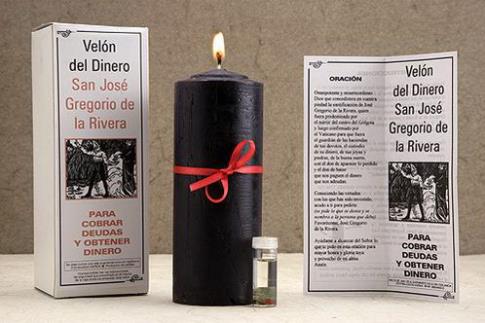 VELONES ESPECIALES | VELON DEL DINERO SAN JOSE GREGORIO RIVERA ESPECIAL (Para cobrar deudas)