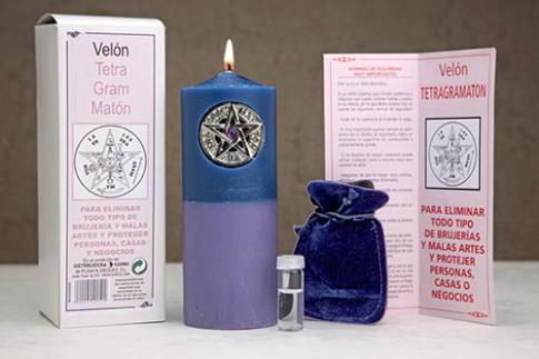 VELONES ESPECIALES | VELON DEL TETRAGRAMATON ESPECIAL (Para protegerse contra magias negras)