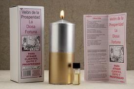 VELONES ESPECIALES | VELON DIOSA FORTUNA ESPECIAL (Para conseguir xito y prosperidad en un negocio)