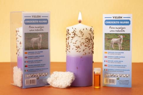 VELONES ESPECIALES | VELON ESPECIAL CORDERITO MANSO (Para amansar a una persona nerviosa o problemtica)