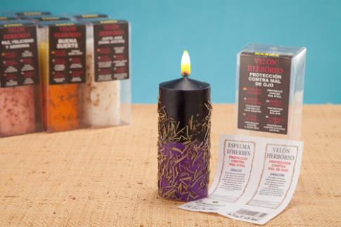 VELONES HERBOREOS ESPECIALES | VELON HERBOREO CONTRA EL MAL DE OJO (Para proteccin contra envidia y mal de ojo)
