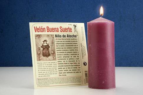 VELONES ORACION | VELON NIO DE ATOCHA ORACION (Abrecaminos y buena suerte)