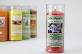 VELAS Y VELONES PERFUMADOS | VELON PERFUMADO DE MANDRAGORA 13X6 cm.