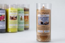 VELAS Y VELONES PERFUMADOS | VELON PERFUMADO DE MIRRA 13X6 cm.