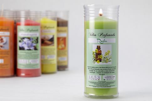 VELAS Y VELONES PERFUMADOS | VELON PERFUMADO DE RUDA 13X6 cm.