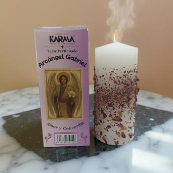 VELONES ESPECIALES | VELON PERFUMADO DEL ARCANGEL GABRIEL (Amor y Concordia)